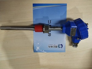 昆仑中大品牌螺纹安装PT100防爆温度传感器适用于液体或气体
