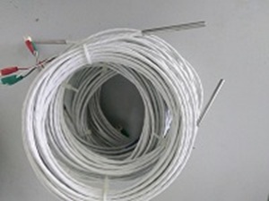 昆仑中大品牌高温四氟引线式PT100温度传感器